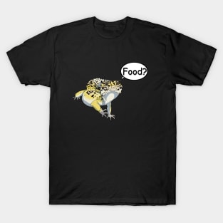 Leopard Gecko "Food?" T-Shirt